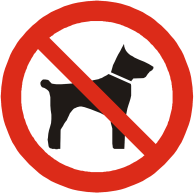 Hunde verboten!